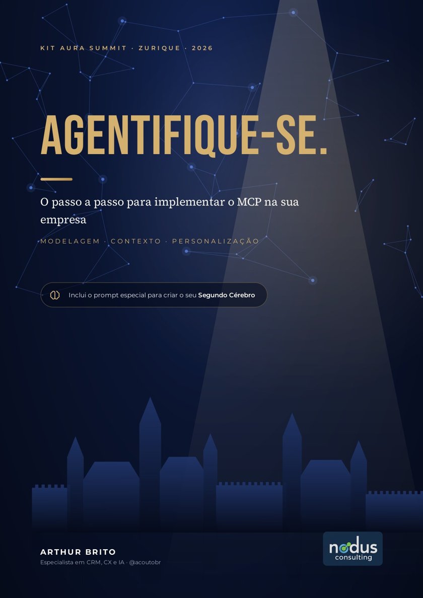 Capa do e-book Agentifique-se, de Arthur Brito